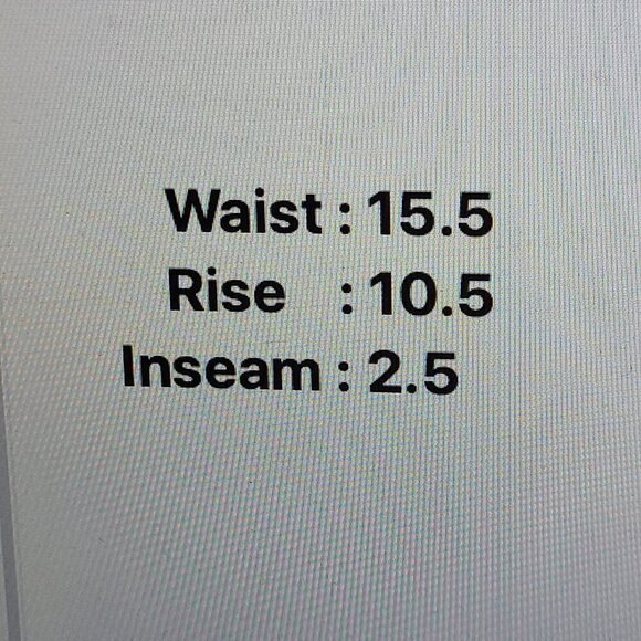 Vince Denim Distressed Cutoff Shorts 15.5 Waist Womens Casual Summer  JCT - Picture 3 of 8